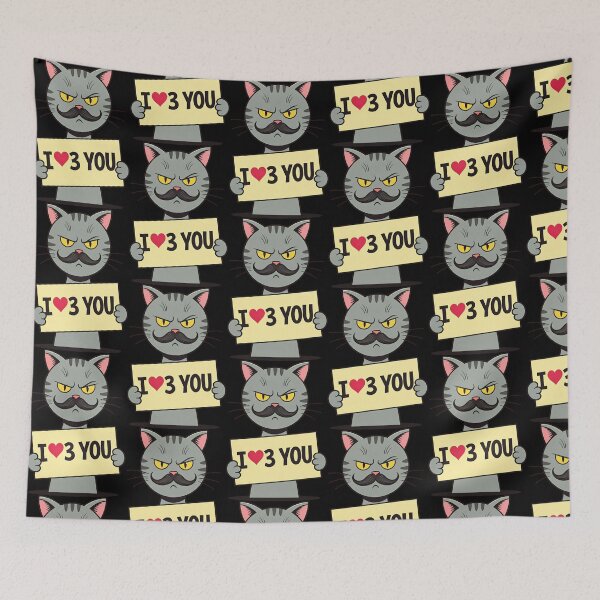Item preview, Sarcastic Valentines Cat designed and sold by Tw1nsAIArt.
