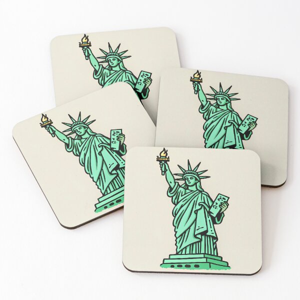 Item preview, Digital Pop Art United States Statue of Liberty  designed and sold by ART ATTACK ZONE.