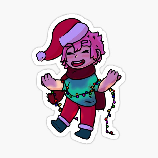 Vista previa del artículo con la obra «Papá Noel Axel», diseñado y vendido por Inks-N-Crafts.