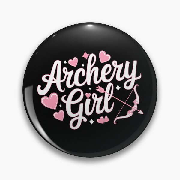 Item preview, Archery Girl! Pink Girly Archery designed and sold by PMCreative.