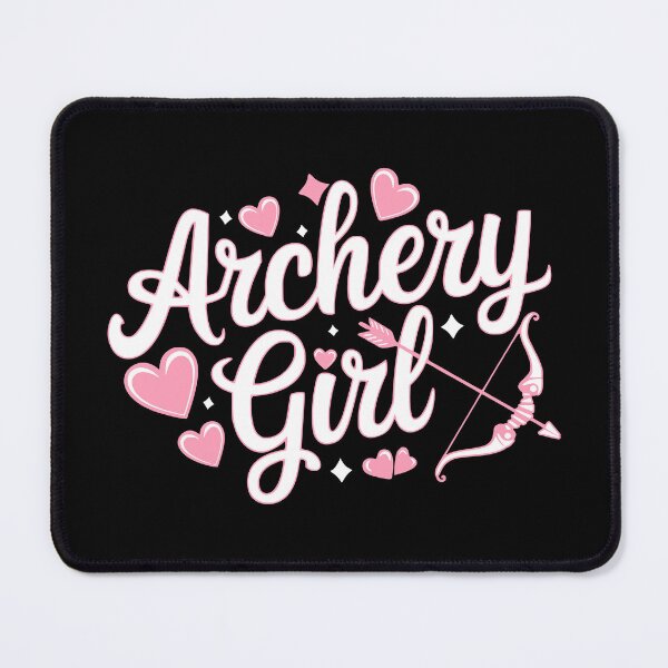 Item preview, Archery Girl! Pink Girly Archery designed and sold by PMCreative.