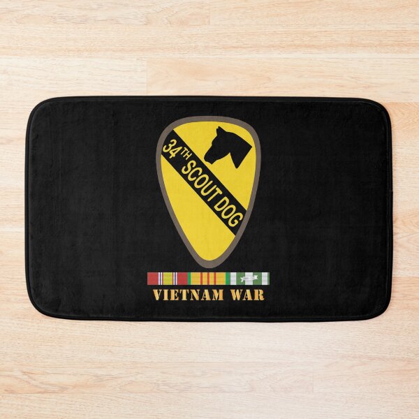 Item preview, 34th Scout Dog Platoon w VN SVC wo Txt X 300 designed and sold by Military Insignia Products.