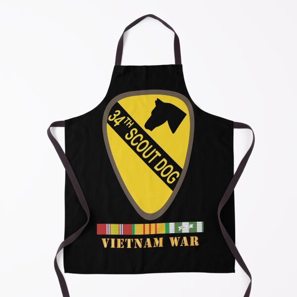 Item preview, 34th Scout Dog Platoon w VN SVC wo Txt X 300 designed and sold by Military Insignia Products.