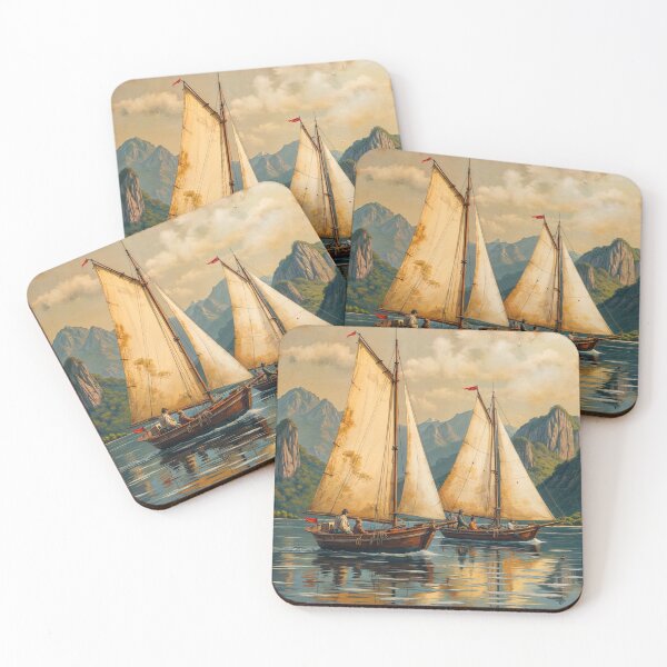 Item preview, sailboats designed and sold by redmoon64.