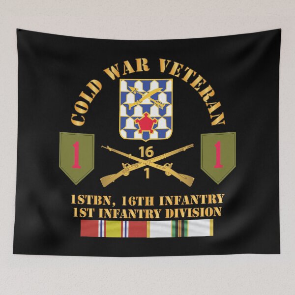 Item preview, Cold War Vet w 1st Bn 16th Infantry - 1st ID w COLD SVC X 300 designed and sold by Military Insignia Products.
