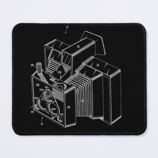 Item preview, Vintage Camera Patent Drawing designed and sold by drawbey.