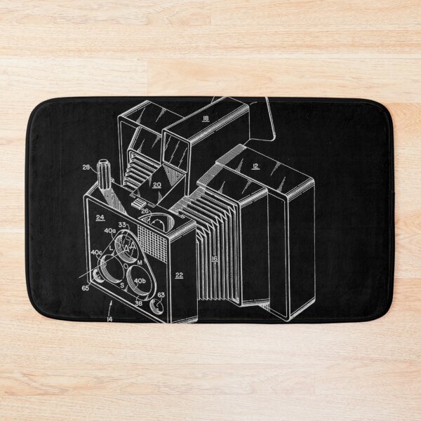 Item preview, Vintage Camera Patent Drawing designed and sold by drawbey.