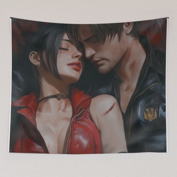 Artikelvorschau, Leon Kennedy & Ada Wong - 1 entworfen und verkauft von Infinite-Aspire.