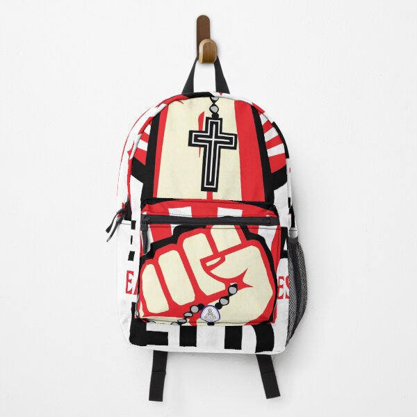 Item preview, The Rosary Is A Weapon (Red version) designed and sold by Loreto Studio.