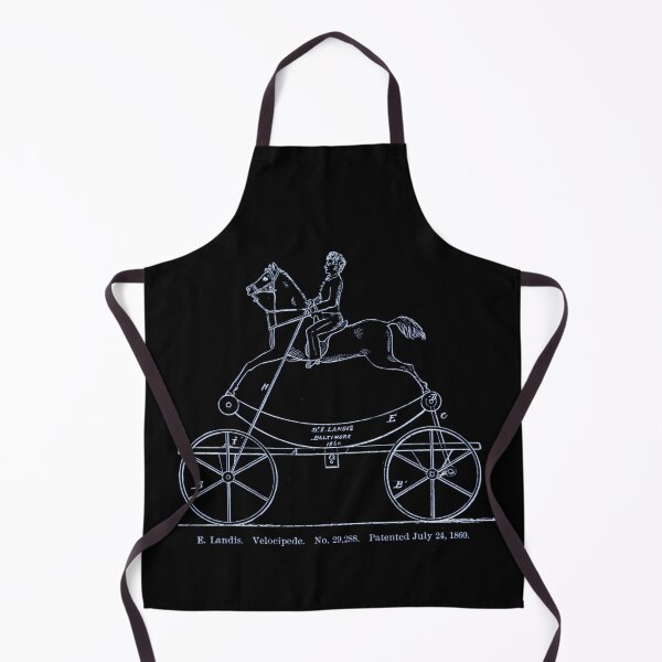 Item preview, Vintage Bicycle Patent Drawing designed and sold by drawbey.