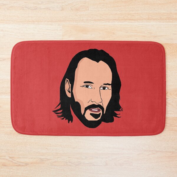 Artikelvorschau, Keanu Reeves-Illustration entworfen und verkauft von ZooStateofMind.