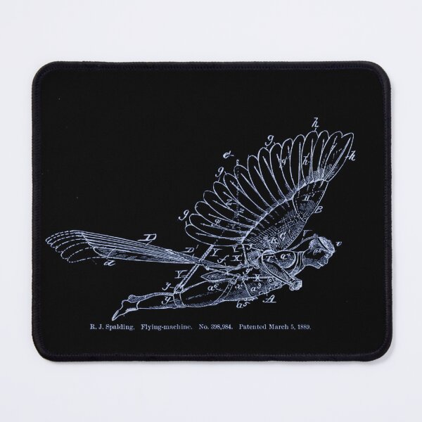 Item preview, Vintage Flying Machine Patent Drawing designed and sold by drawbey.
