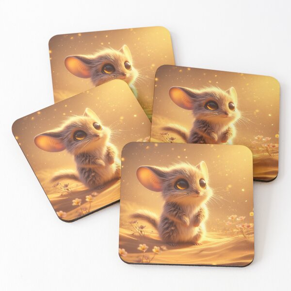 Item preview, Cute Jerboa in Desert, Ai Generated Art  designed and sold by ACC .