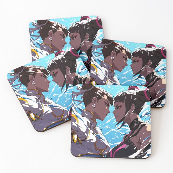 Item preview, Chun Li & Juri Han - 2 designed and sold by Infinite-Aspire.