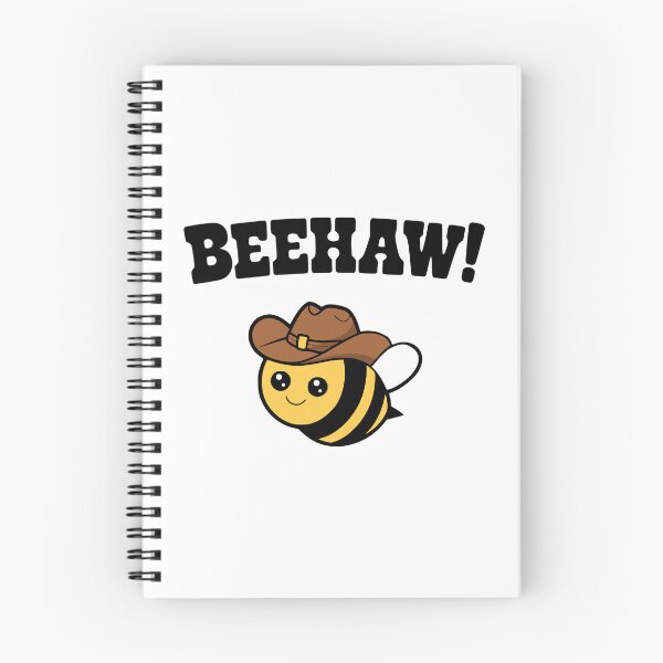 Item preview, Bee Haw! Funny Cowboy Bee Pun designed and sold by PMCreative.