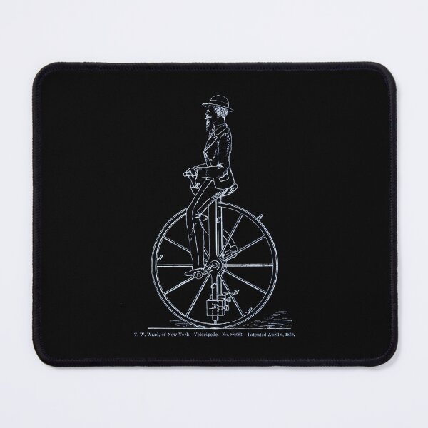 Item preview, Vintage Bicycle Patent Drawing designed and sold by drawbey.