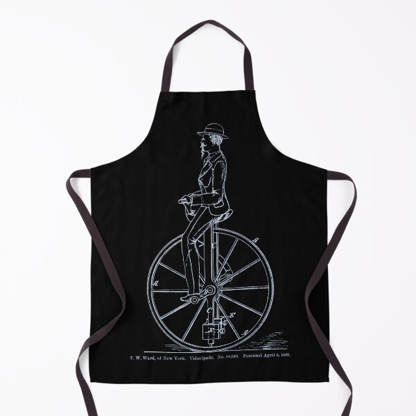 Item preview, Vintage Bicycle Patent Drawing designed and sold by drawbey.