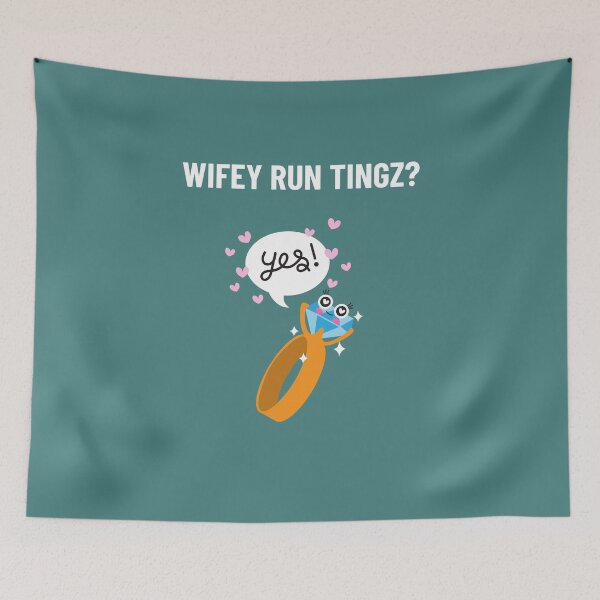 Item preview, Jamaican Patois (Patwa) Wifey Run Tingz, Wife/Wifey In-Charge designed and sold by Kolcha.