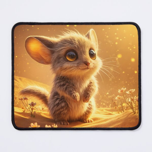 Item preview, Cute Jerboa in Desert, Ai Generated Art designed and sold by ACC .