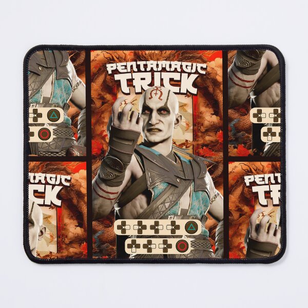 Item preview, Mortal Kombat Retro Quan Chi Gaming Art  designed and sold by Back2Collage.