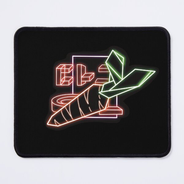 Item preview, Neon carrot designed and sold by StrangeOokamii.