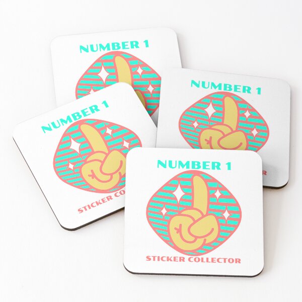Artikelvorschau, Sticker-Sammler Nummer 1 entworfen und verkauft von FunEyeDesign.
