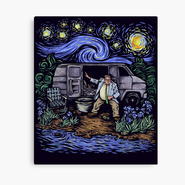 Item preview, I Live in a Van Gogh Down By The River- no text version designed and sold by kg07.