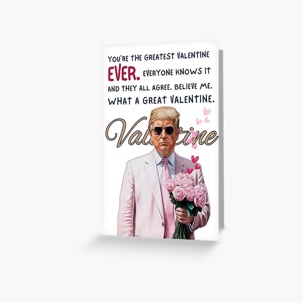 Item preview,  Trump Valentine designed and sold by Roy & Tiffany.