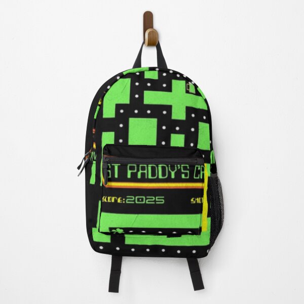 Item preview, Retro-style arcade game screen titled "St Paddy's Crawl." designed and sold by KolinBoy.