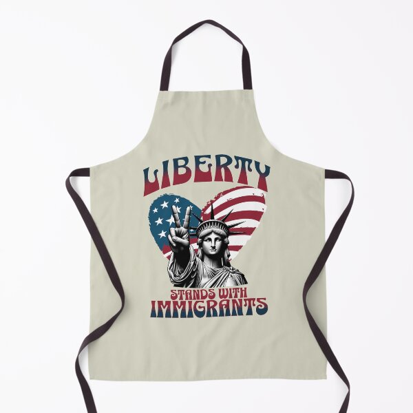 Item preview, Support immigrants - Liberty stands with Immigrants designed and sold by Tee-Craftify.