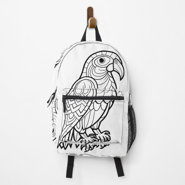 Item preview, Bird Coloring Page Pattern designed and sold by DavidColoring.