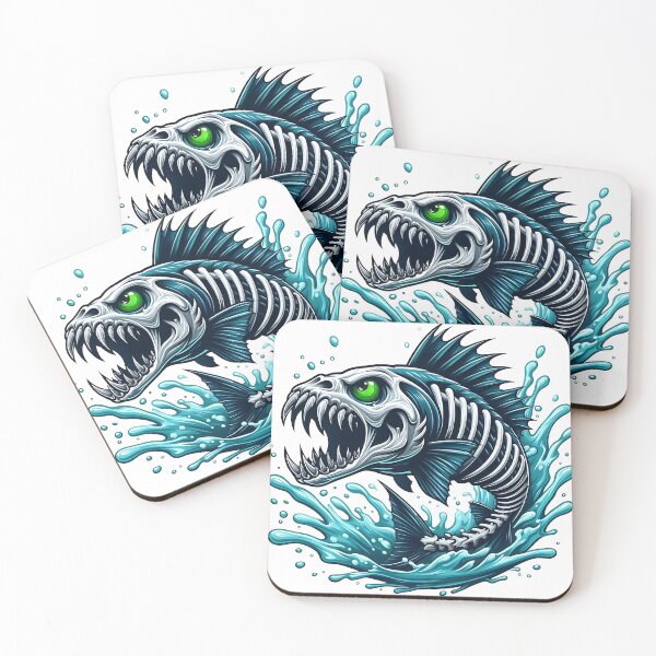 Item preview, Skeleton Fish Splash Art designed and sold by WayoftheWater.