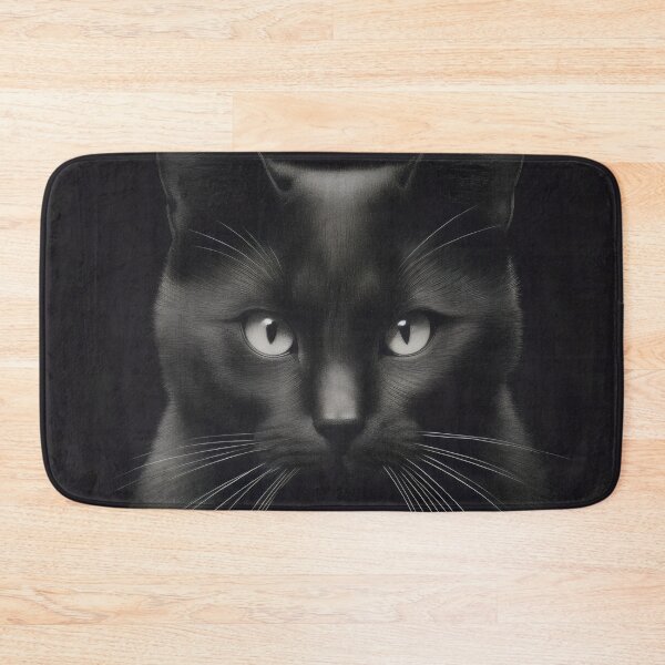 Item preview, Lucky Black Cat design. designed and sold by Shoot-The-Moon.