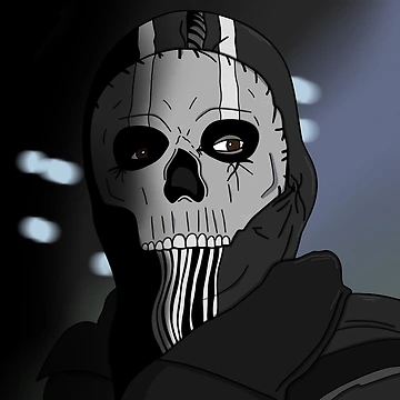 Artwork thumbnail, Ghost Simon Riley by TeeLabDesign