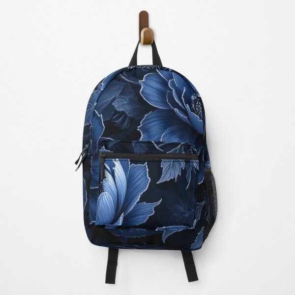Item preview, Midnight Bloom: Dark Florals with Silver Highlights designed and sold by semenol.