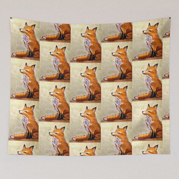 Item preview, Fox Contemplating Something designed and sold by WayJoArt.
