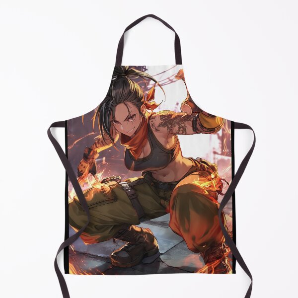 Item preview, Anime fighter of fire designed and sold by TheArtistOf2022.
