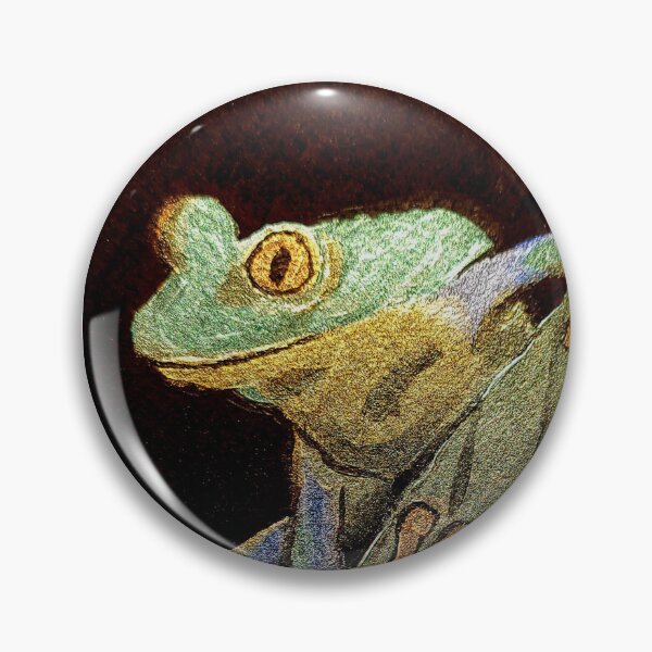 Item preview, Rainforest Frog Gonna Jump designed and sold by WayJoArt.