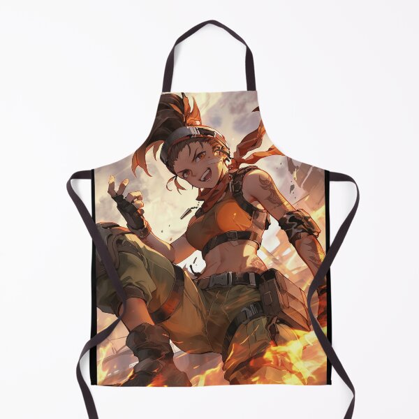 Item preview, Anime fighter of fire designed and sold by TheArtistOf2022.