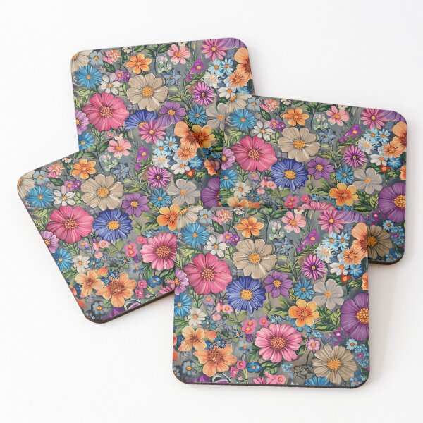 Item preview, FLOWERS in Boho Style - contemporary art (no. 11) designed and sold by Animals, Nature & Landscapes.