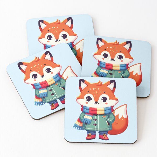 Item preview, Cute fox in winter designed and sold by LV-creator.