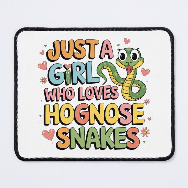 Item preview, Just A Girl Who Loves Hognose Snakes designed and sold by SignumShop.