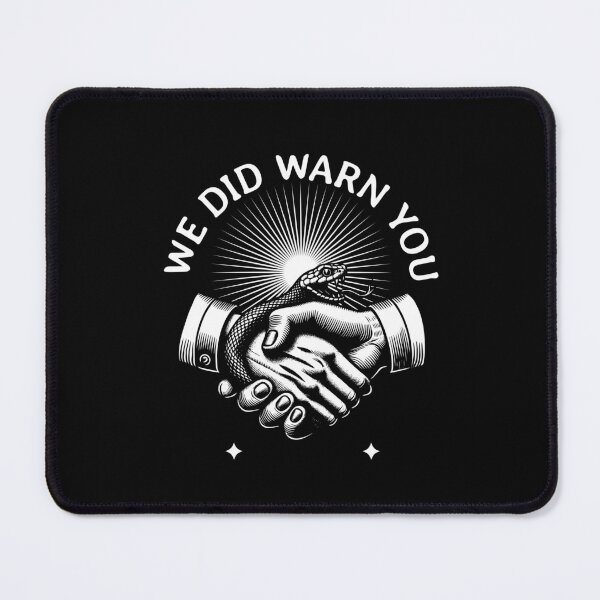 Item preview, WE DID WARN YOU designed and sold by bultpruf.