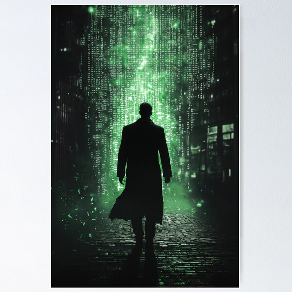 Artikel-Vorschau von Die Matrix-Inspiration – Fan-Kunst, designt und verkauft von ArvorStudios.