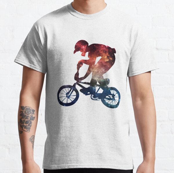 BMX Elf Trick Bicycle Christmas T-Shirt Freestyle Bike Riding