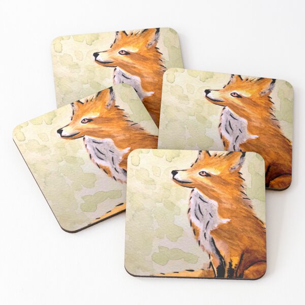 Item preview, Fox Contemplating Something designed and sold by WayJoArt.