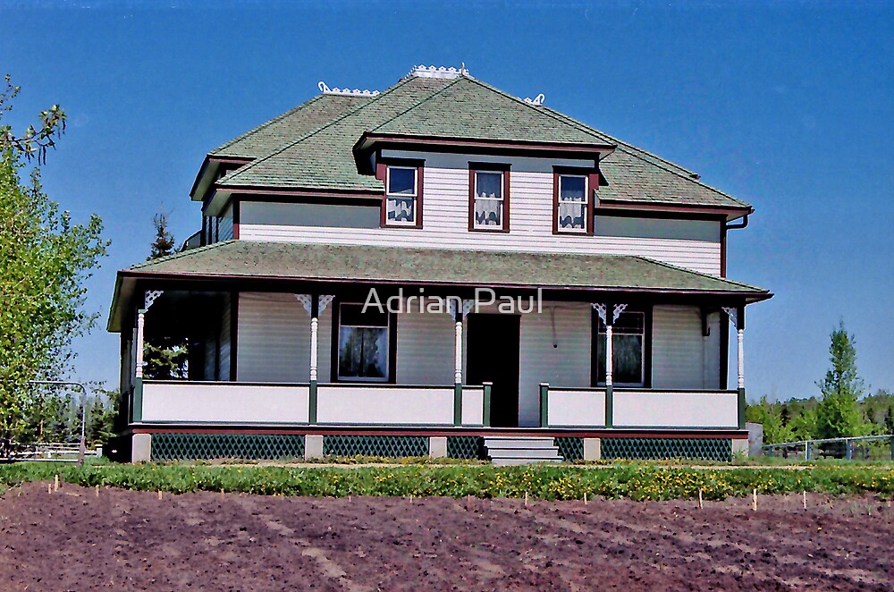 "Hawreliak House, Ukrainian Cultural & Heritage Village, near Edmonton
