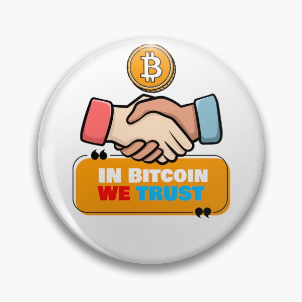 Item preview, We trust in Bitcoin designed and sold by Never Stop Trading.