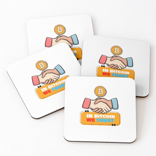 Item preview, We trust in Bitcoin designed and sold by Never Stop Trading.