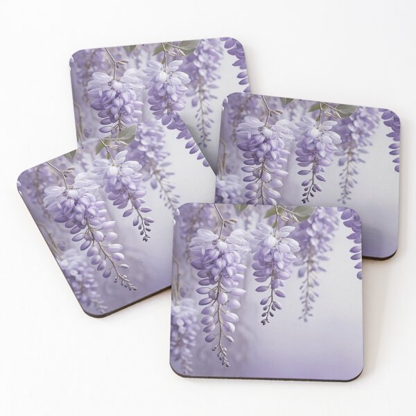 Item preview, Wisteria Dream: Cascading Lavender Florals designed and sold by semenol.